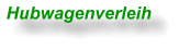 Hubwagenverleih